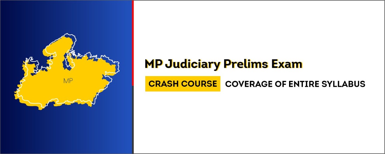 MP Judiciary Prelims Crash Course