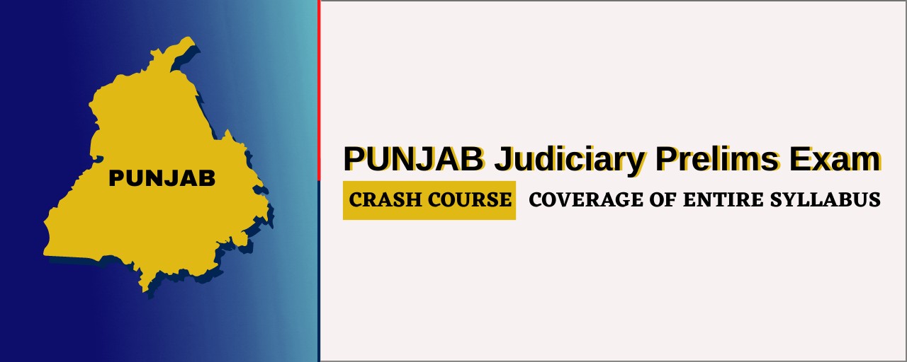 Punjab Judiciary Prelims Crash Course