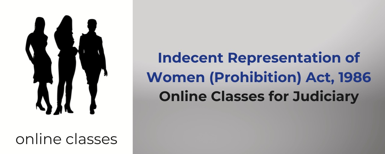 INDECENT REPRESENTATION OF WOMEN (PROHIBITATION ACT)