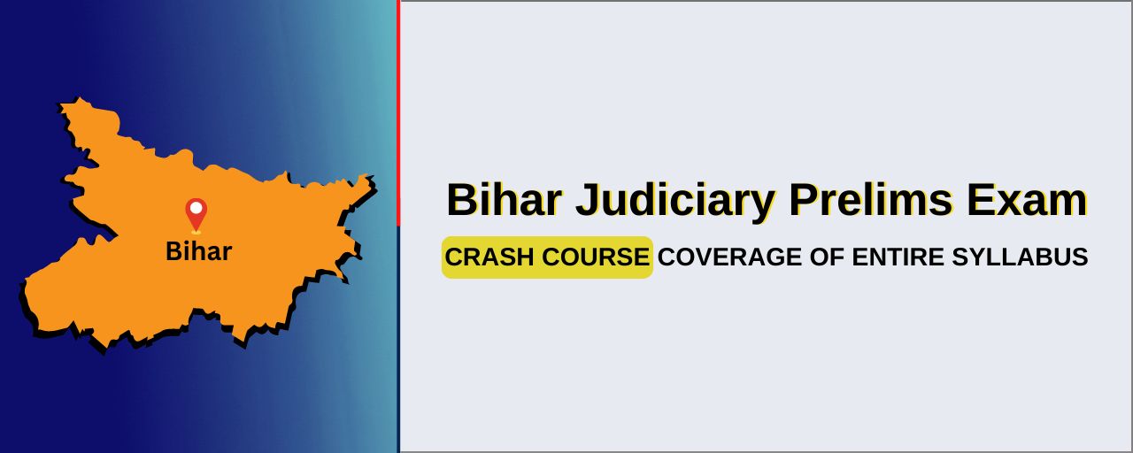 Bihar Judiciary Prelims Crash Course