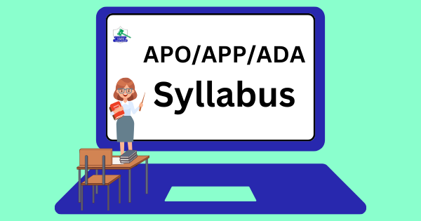 APO APP ADA Syllabus