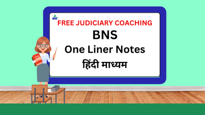 BNS Hindi Medium One Liner Notes