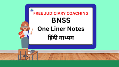 BNSS Hindi Medium One Liner Notes