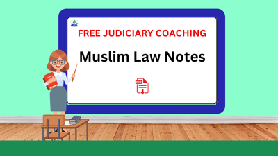Muslim Law Notes