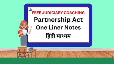 Partnership Hindi Medium One Liner Notes