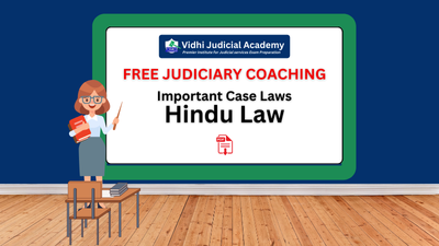 Hindu Law Landmark Judgments (Case Law)