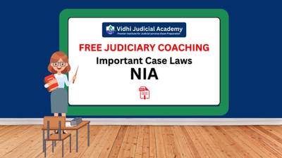 Negotiable Instruments Act (NIA) Landmark Judgments (Case Law)