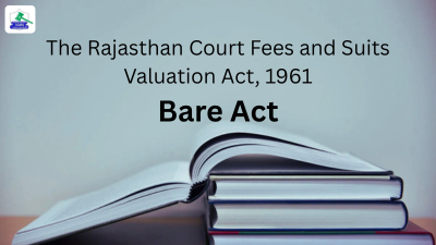 The Rajasthan Court Fees and Suits Valuation Act, 1961