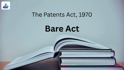 The Patents Act, 1970
