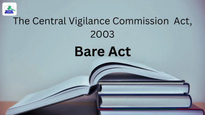 The Central Vigilance Commission Act, 2003