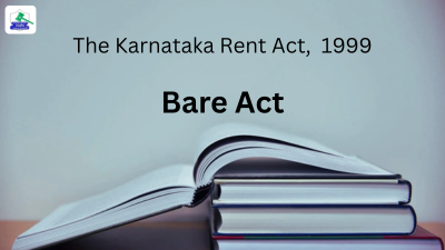  The Karnataka Rent Act, 1999.