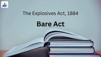 The Explosives Act, 1884